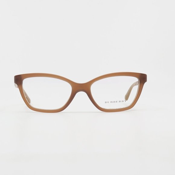 Burberry B 2221 3575 51mm Matte Light Brown New Women's Eyeglasses. - Picture 1 of 7